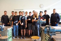 Jugendsteel/VOEST Workshop im Bereich Metall-